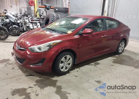 2016 Hyundai Elantra Se из США, поврежденный, VIN 5NPDH4AEXGH673127